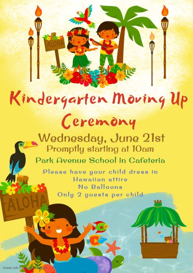 Kindergarten Moving On Ceremony
